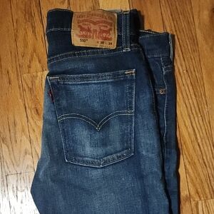 Levi's Men's Dark Blue Skinny Jeans